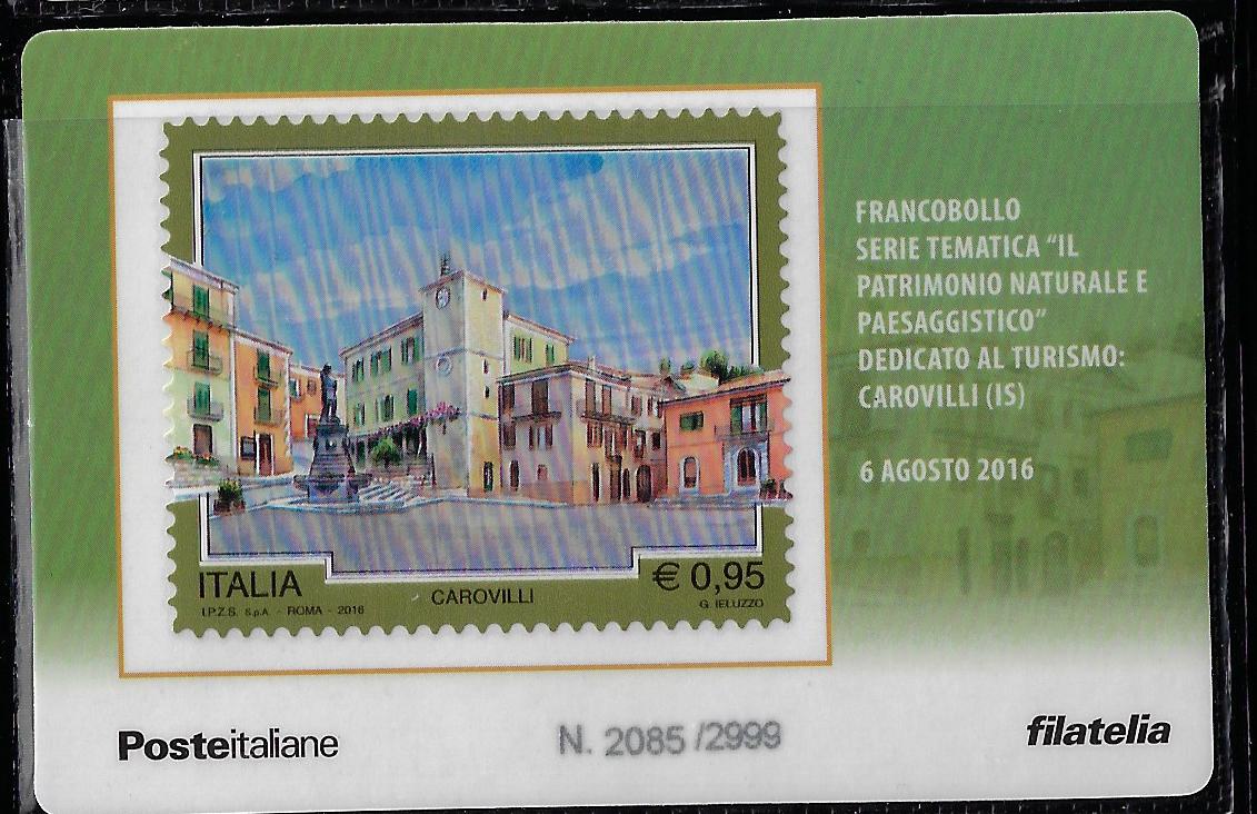 2016 turismo carovilli