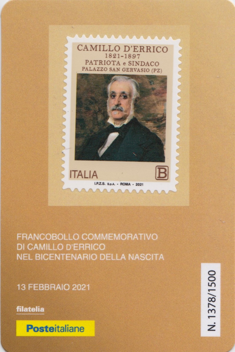 2021 200° nascita di Camillo d'Errico