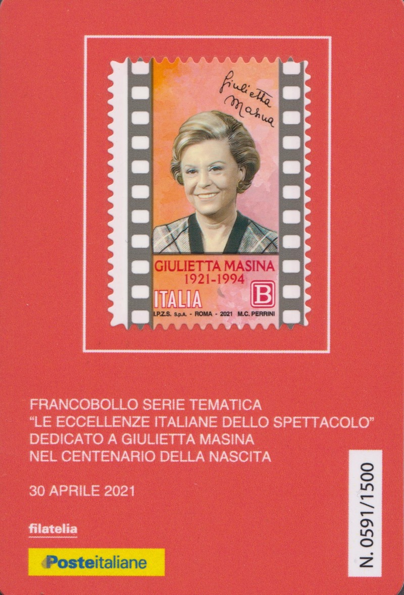 2021 Eccellenze spettacolo Giulietta Masina