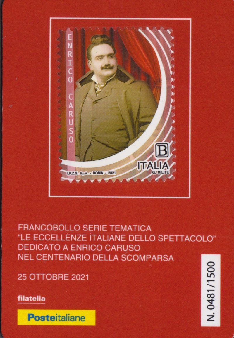 2021 Eccellenze spettacolo Enrico Caruso
