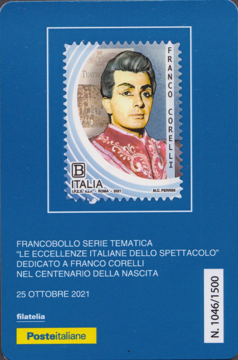 2021 Eccellenze spettacolo Franco Corelli