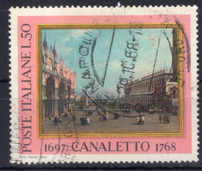 1968 Dipinto del Canaletto