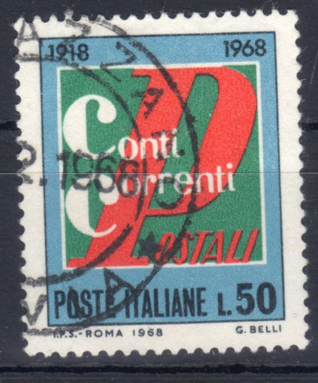 1968 Conti Correnti Postali