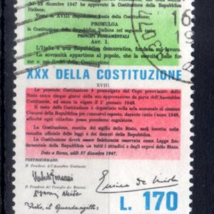 1978 Trentennale della Costituzione
