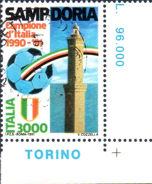 1991 Sampdoria Campione Con appendice