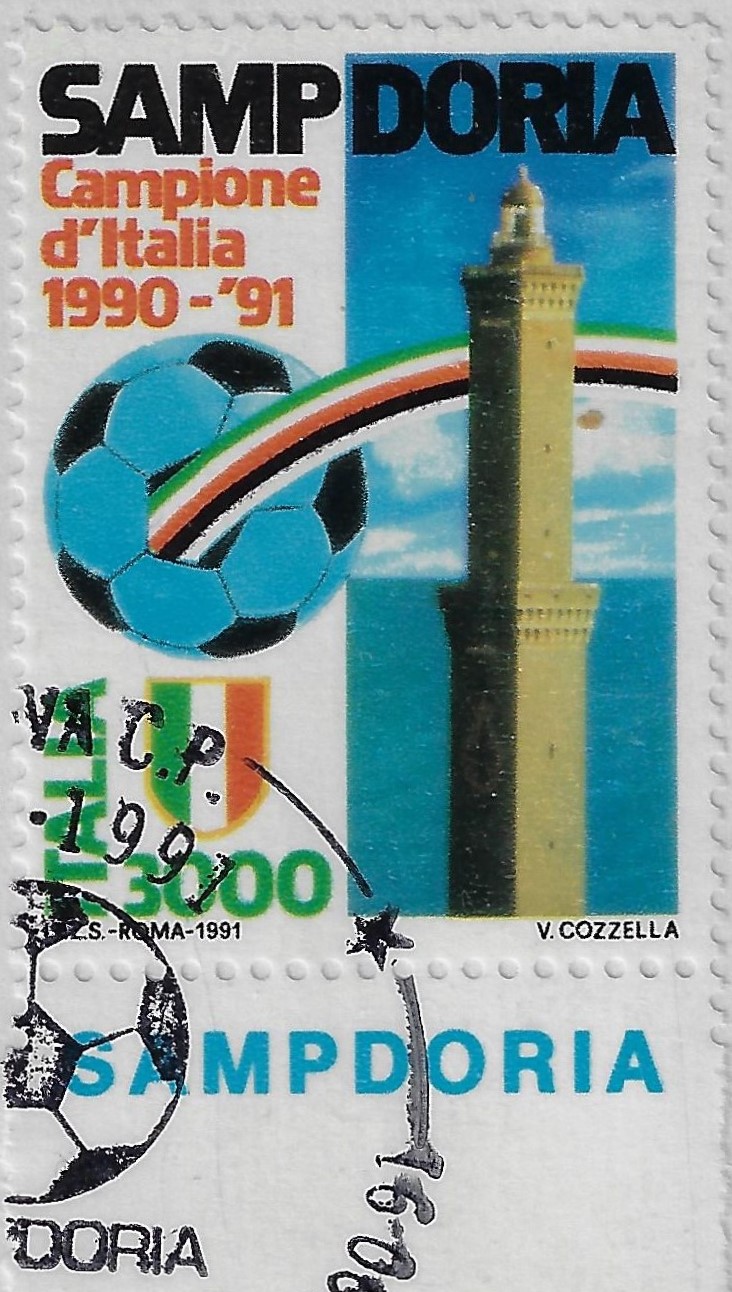1991 Sampdoria Campione Con appendice Samp