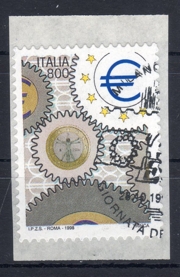 1998 Giornata dell'Europa Adesivo da Libretto