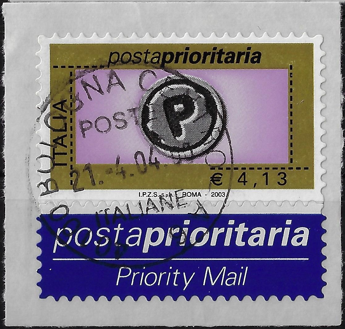 2003 Prioritaria €. 4,13 S.p.A. 2003