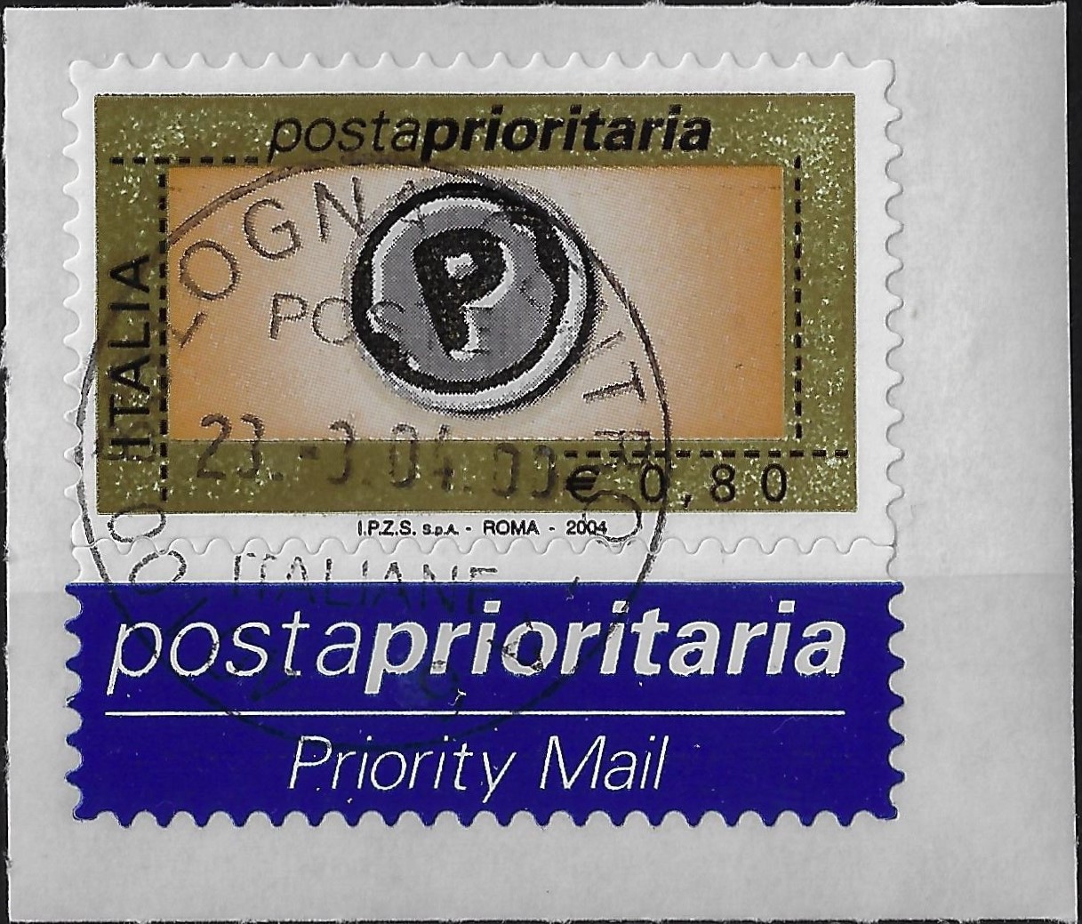2004 Prioritario €. 0,80