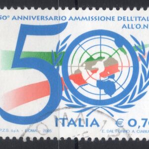 2005 Cinquantenario Ammissione Italia all' ONU