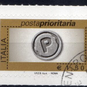 2007 Prioritario €. 1,50 senza millesimo