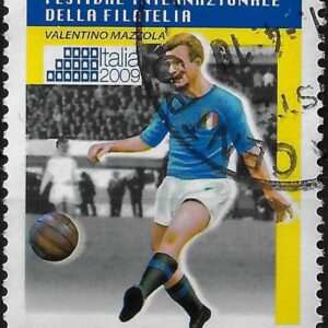 2009 Festival Filatelia Sport Valentino Mazzola