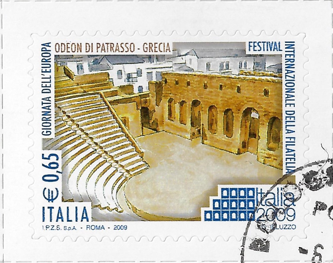 2009 Opere architettoniche Odeon di Patrasso Grecia