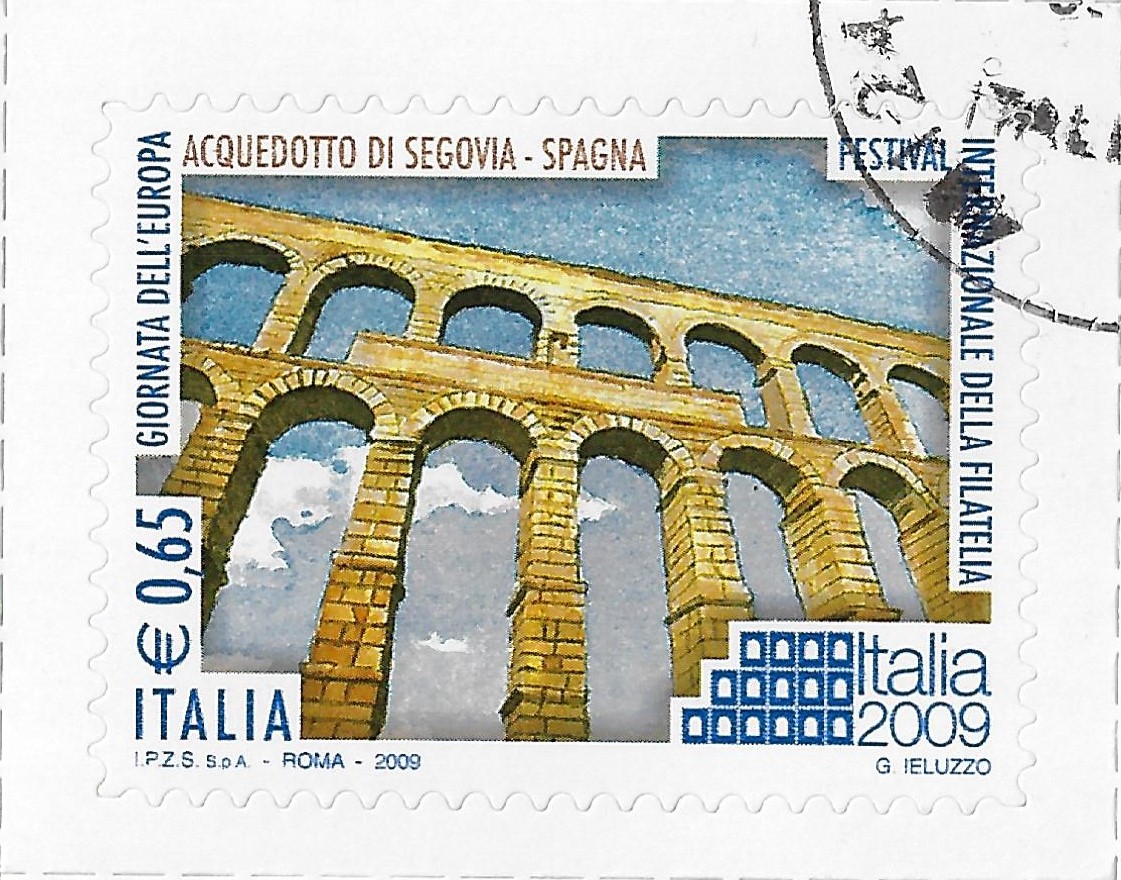 2009 Opere architettoniche Acquedotto di Segovia Spagna