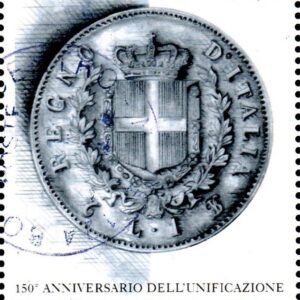 2012 150° della Lira Italiana Retro moneta 1 Lira
