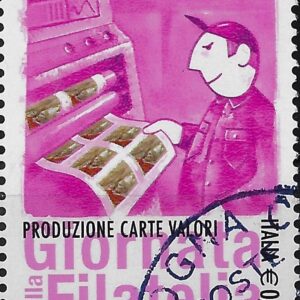 2012 Giornata Filatelia La produzione