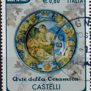 2012 Arte della Ceramica Piattino Castelli