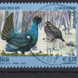 2013 Uccelli delle Alpi Gallo cedrone