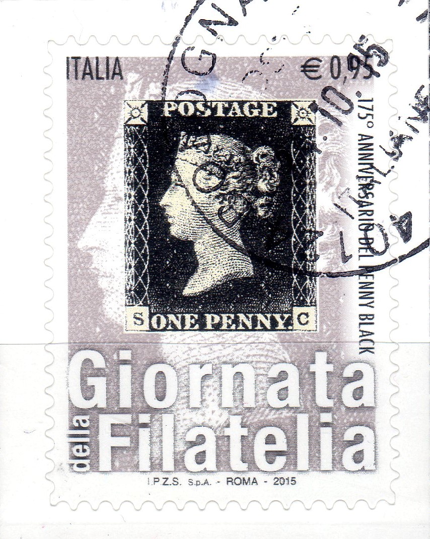 2015 Giornata Filatelia 175° anniversario Penny Black