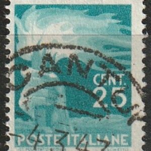 1945 25 centesimi Democratica