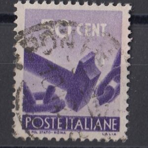 1945 50 centesimi Democratica
