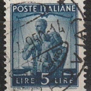 1945 5 £. Democratica
