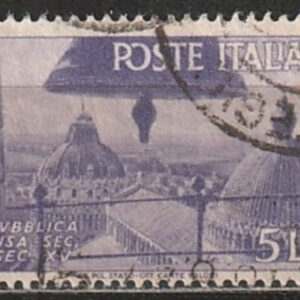1946 5 £ Avvento della Repubblica