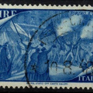 1948 £ 5 Centenario del Risorgimento