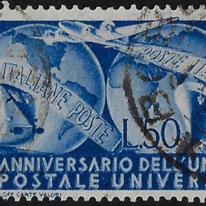 1949 75° Anniversario dell' UPU