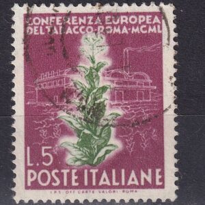 1950 £ 5 Conferenza Europea del Tabacco