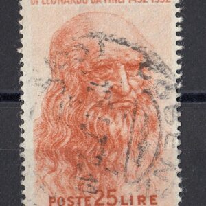 1952 £ 25 Leonardo da Vinci