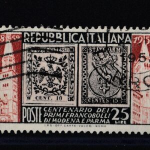 1952 £ 25 Francobolli Modena e Parma