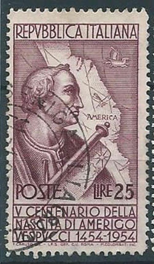 1954 £ 25 Vespucci