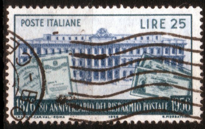 1956 Risparmio postale