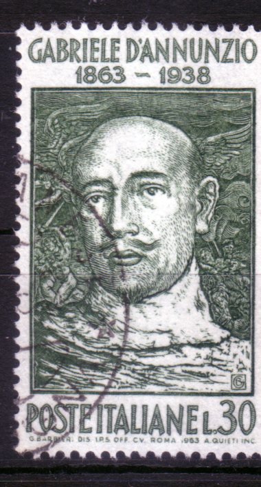 1963 Centenario nascita di Gabriele D'Annunzio