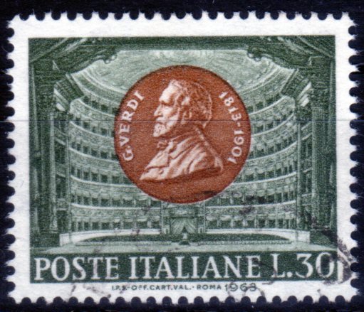 1963 150° nascita di Giuseppe Verdi