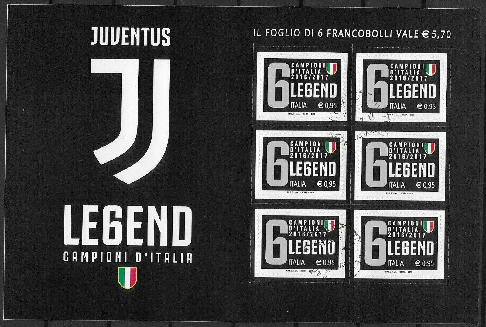 2017 Juventus campione legend le6end