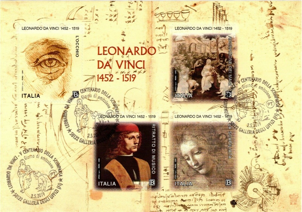 2019 500 morte di Leonardo da Vinci