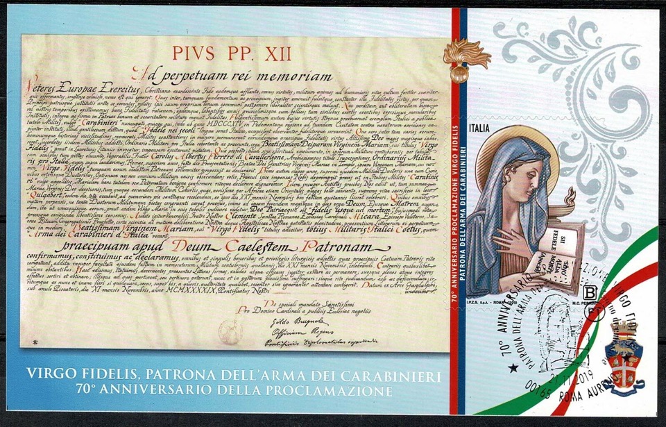 2019 70 anni Virgo Fidelis