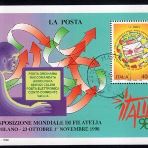 1998 expo Italia 98 giornata Posta