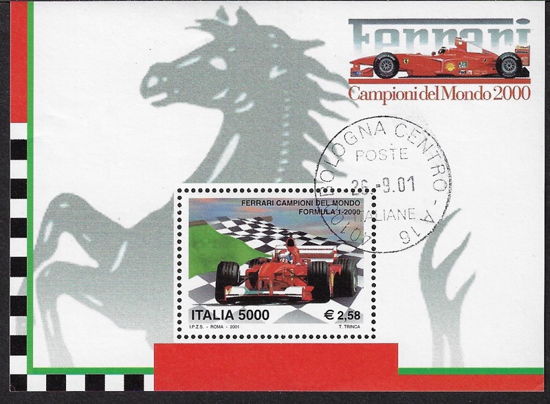 2001 Ferrari campione formula 1