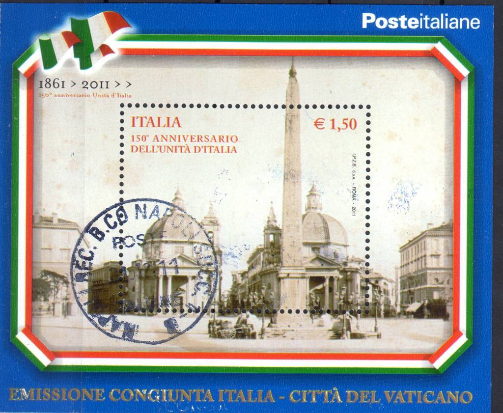 2011 150° Unità Congiunta con Vaticano