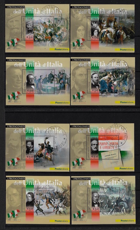 2011 150° Unità d'Italia I protagonisti
