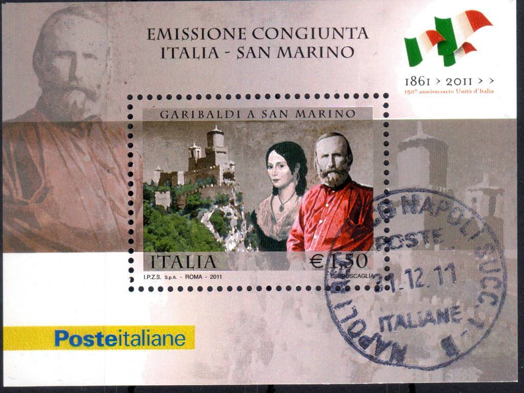 2011 150° Unità Garibaldi cong con S. Marino