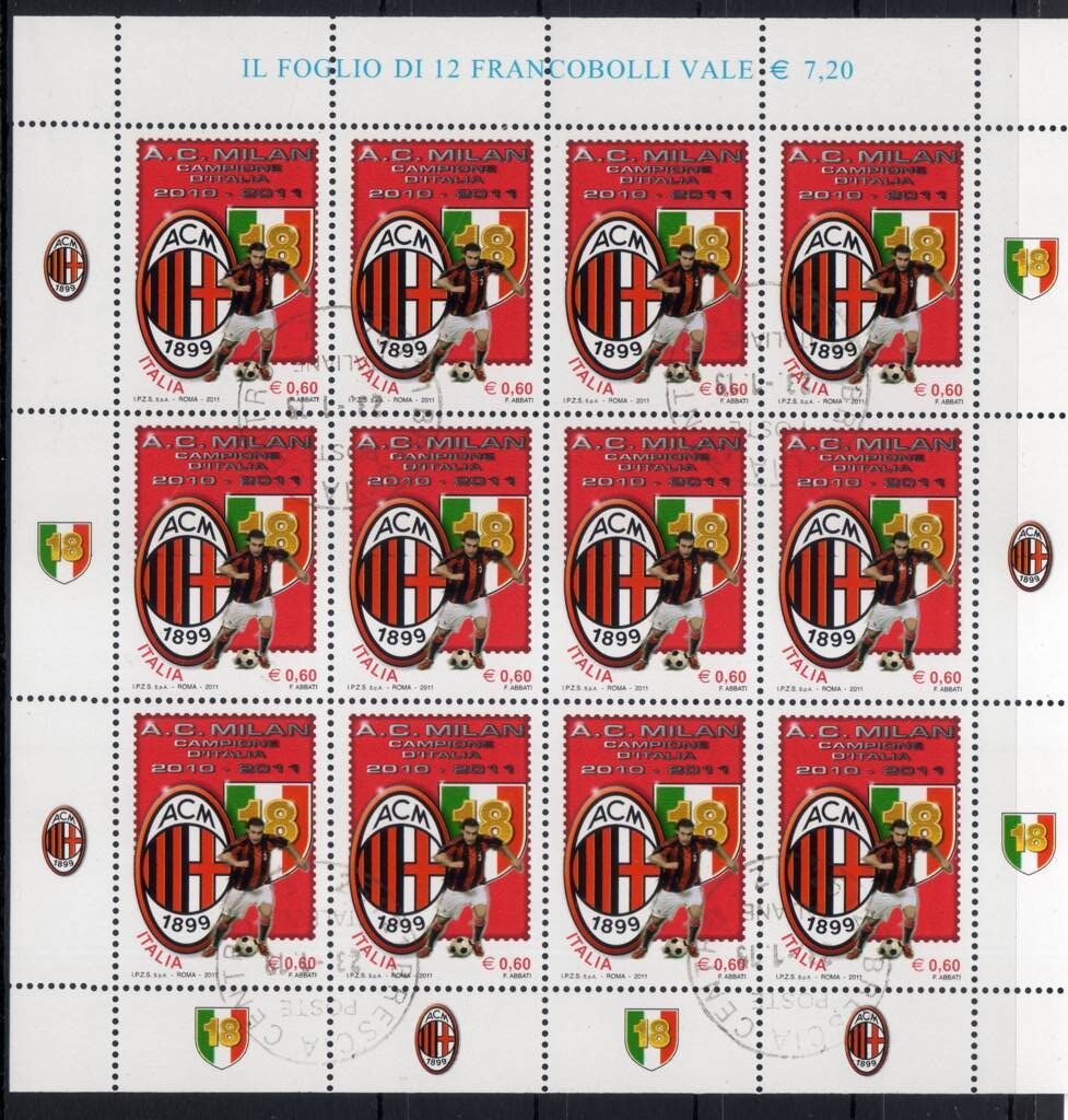 2011 Milan Campione d’Italia Calcio