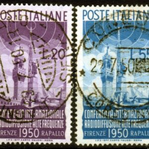 1950 Conferenza Internazionale di Radiodiffusione serie completa