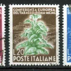 1950 Conferenza Europea del Tabacco serie completa