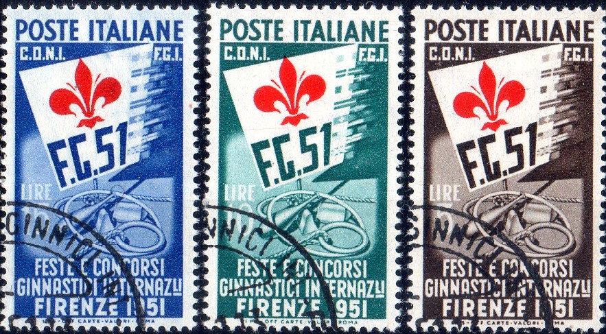 1951 Ginnici serie completa