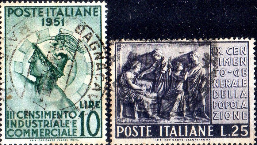 1951 Censimento serie completa