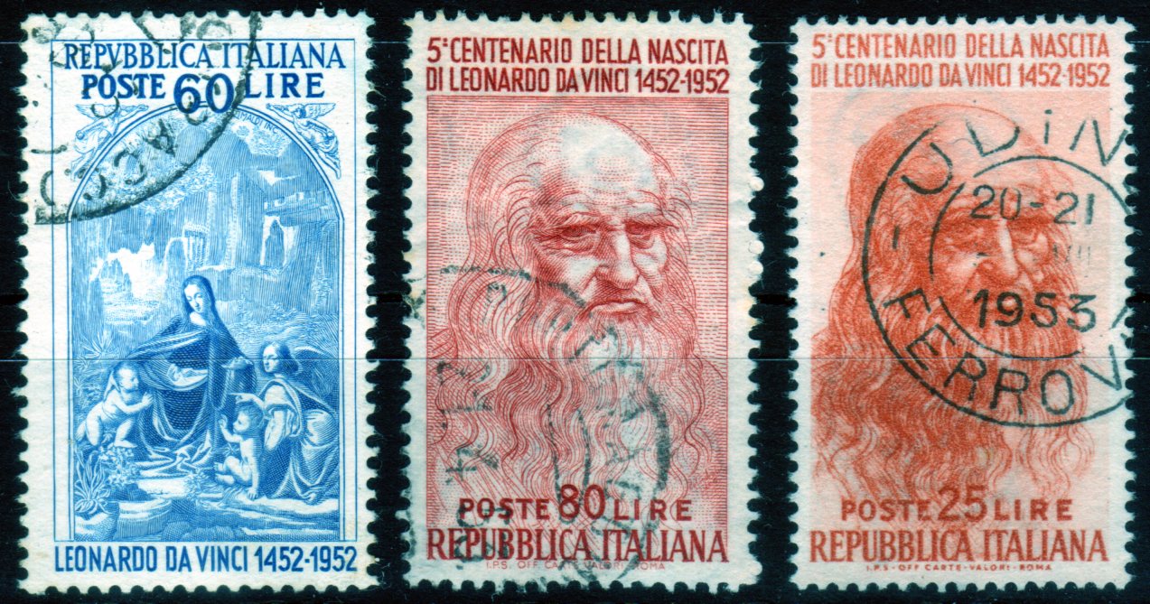 1952 Leonardo da Vinci serie completa